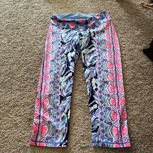 Lilly Pulitzer Luxletic cropped yoga